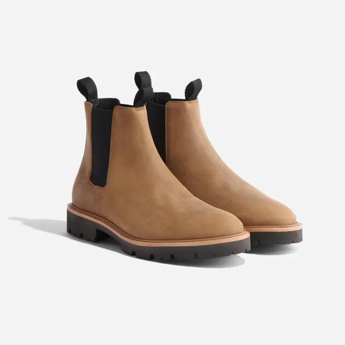 Nisolo Boots Men GoTo Chelsea Boot 20 Tobacco