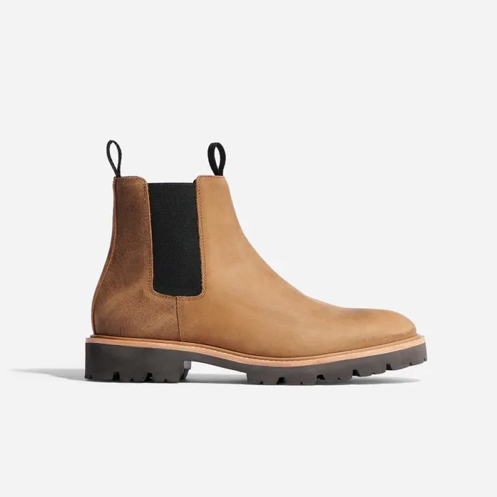 Nisolo Boots Men GoTo Chelsea Boot 20 Tobacco