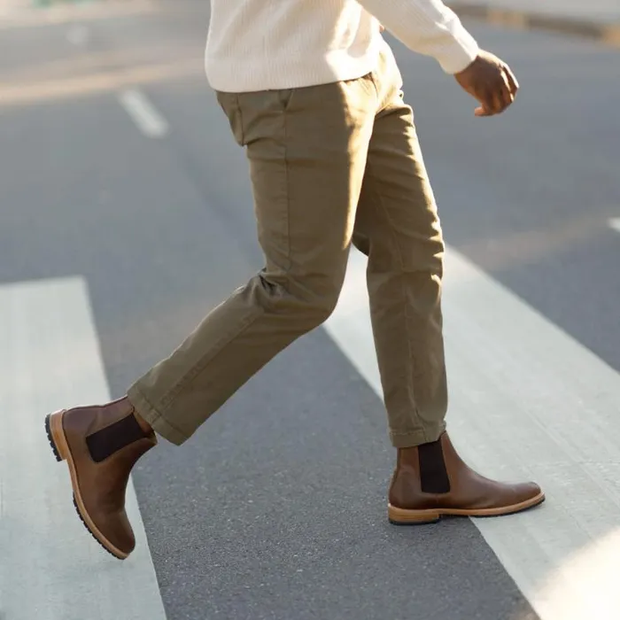 Nisolo Boots Men Marco Everyday Chelsea Boot Brown