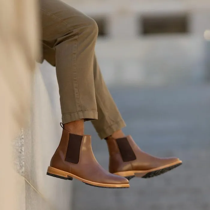 Nisolo Boots Men Marco Everyday Chelsea Boot Brown