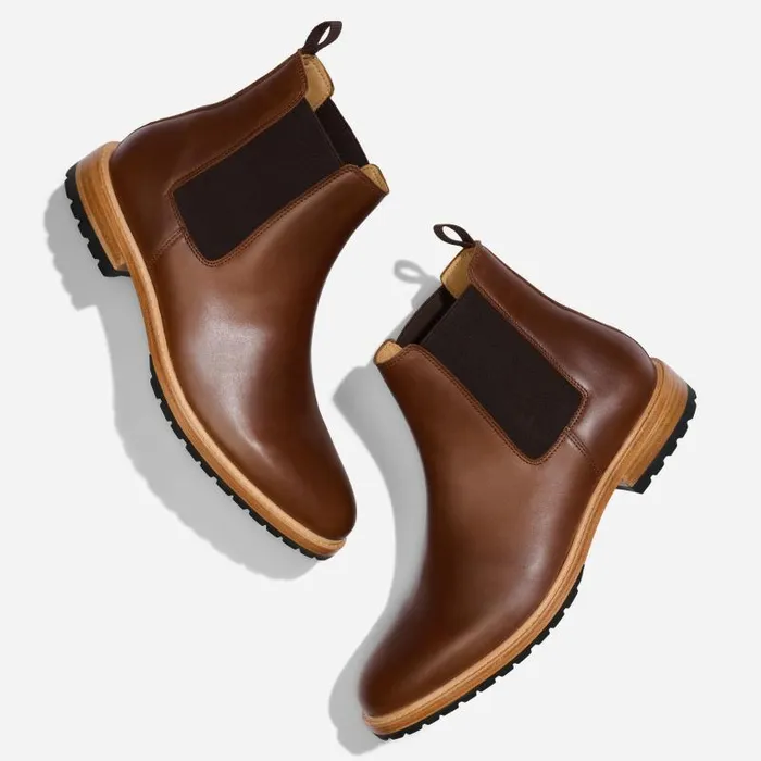 Nisolo Boots Men Marco Everyday Chelsea Boot Brown
