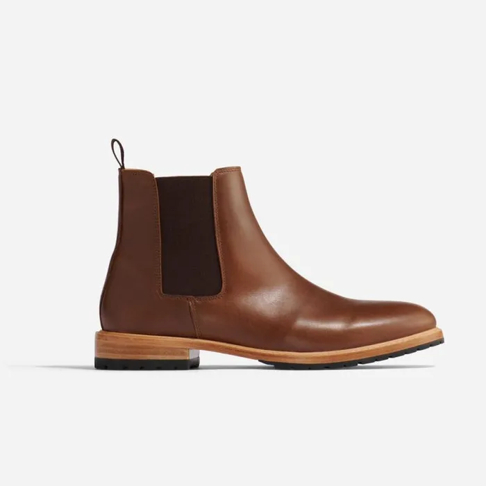 Nisolo Boots Men Marco Everyday Chelsea Boot Brown
