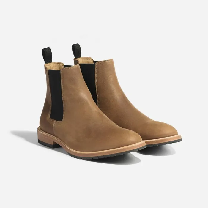 Nisolo Boots Men Marco Everyday Chelsea Boot Tobacco