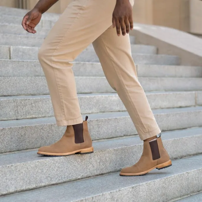 Nisolo Boots Men Marco Everyday Chelsea Boot Tobacco Nisolo Boots Men Marco Everyday Chelsea Boot Tobacco