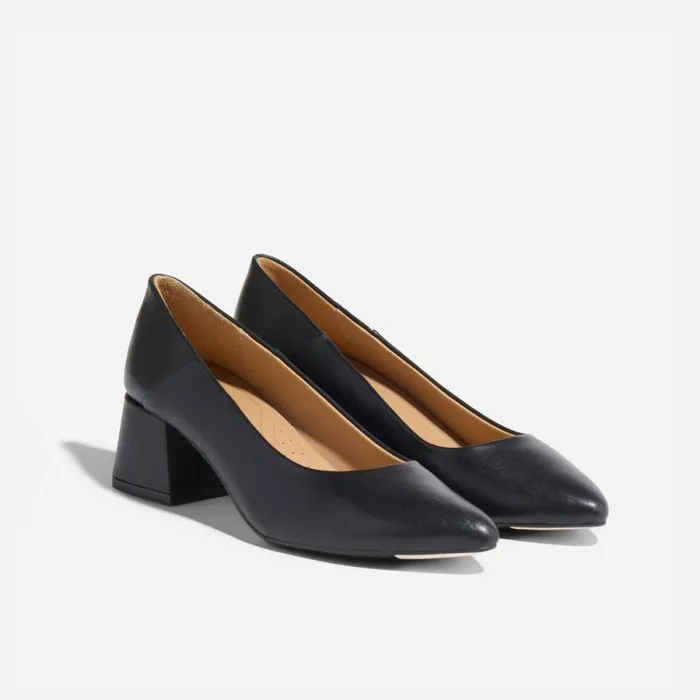 Nisolo Heels Women Fiorela GoTo Mid Heel Black