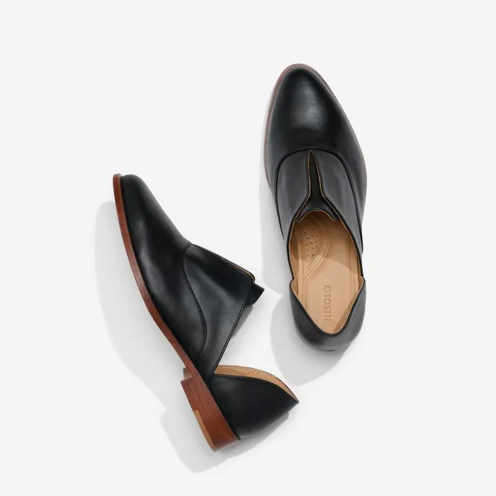 Nisolo Loafers and Mules Women Emma D039Orsay Oxford 20 Black Nisolo Loafers and Mules Women Emma D039Orsay Oxford 20 Black