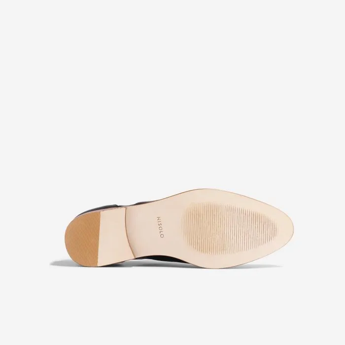 Nisolo Loafers and Mules Women Emma D039Orsay Oxford 20 Black Nisolo Loafers and Mules Women Emma D039Orsay Oxford 20 Black