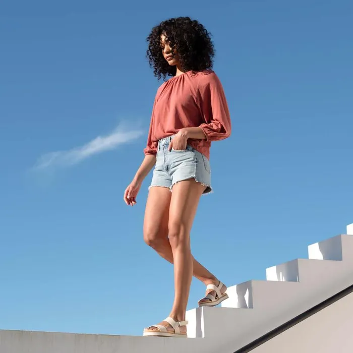 Nisolo Sandals Women GoTo Flatform Sandal 20 Bone