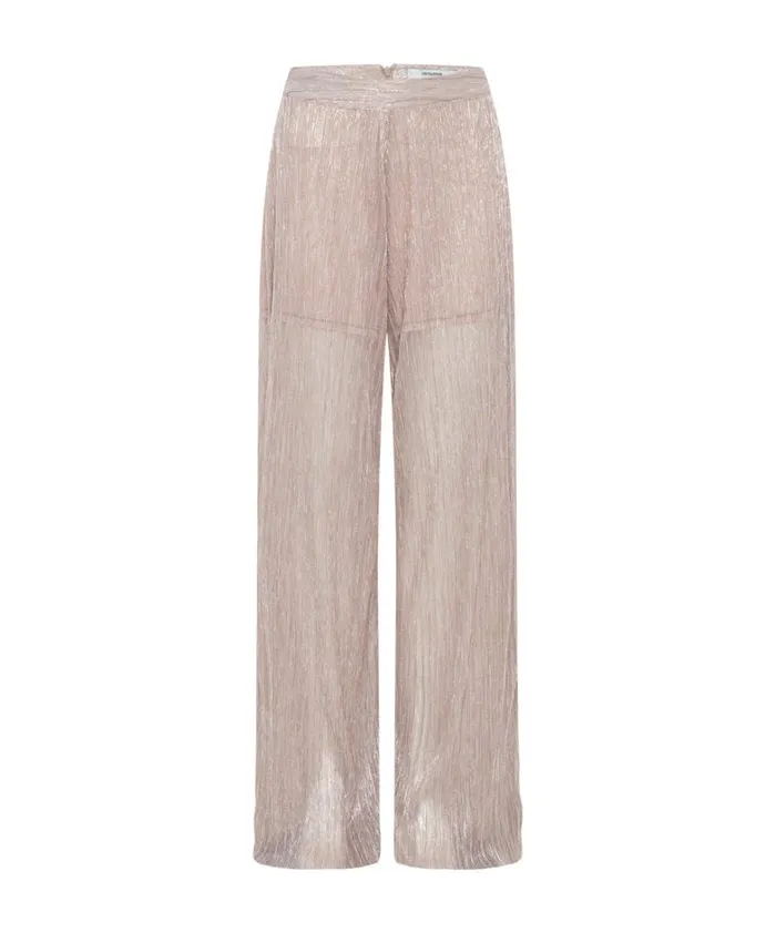 One Teaspoon Bottoms CELESTIAL ROSE PLISSE PALAZZO PANTS 8211 Women