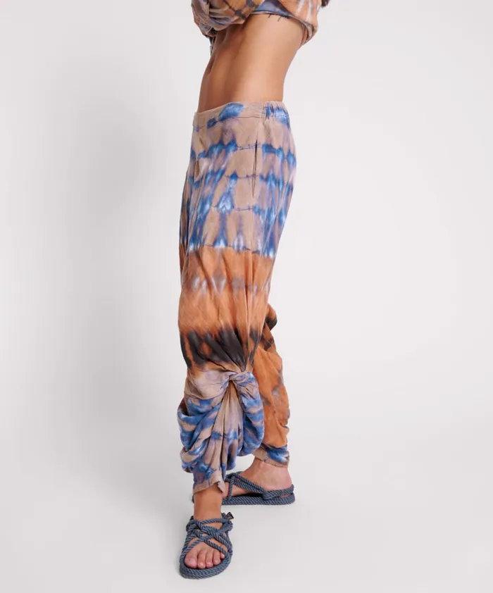 One Teaspoon Bottoms MIRAGE HAND TIE DYED GYPSY HAREM PANTS 8211 Women One Teaspoon Bottoms MIRAGE HAND TIE DYED GYPSY HAREM PANTS 8211 Women