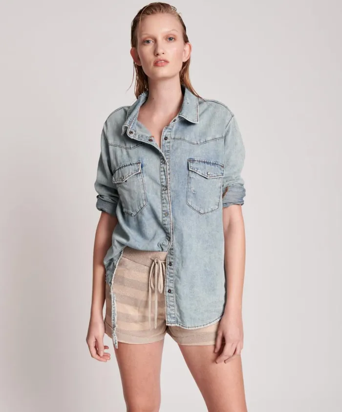 One Teaspoon Bottoms NEW MEXICO KNIT SHORTS 8211 Women