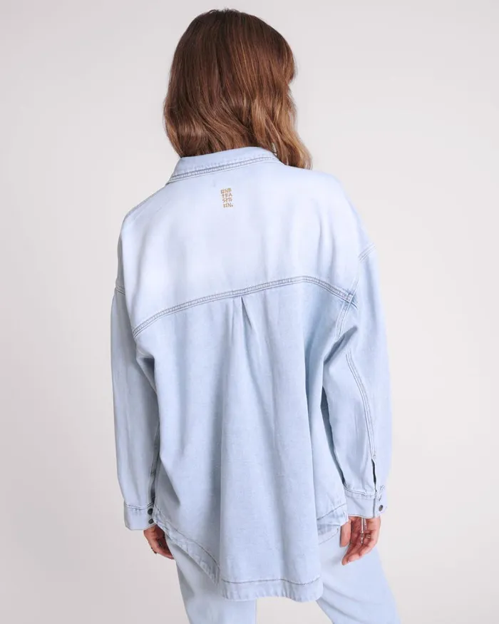 One Teaspoon Denim Jackets HUSTLER LONGLINE DENIM JACKET 8211 Women One Teaspoon Denim Jackets HUSTLER LONGLINE DENIM JACKET 8211 Women