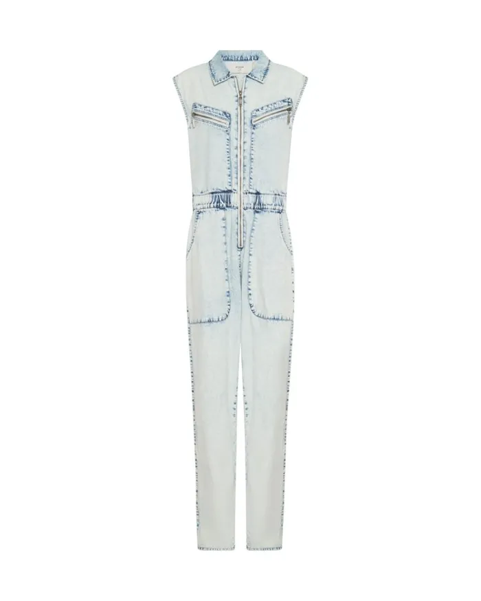 One Teaspoon Denim Jumpsuits BLACK LIGHTNING SLEEVELESS OLIVIA AVIATOR JUMPSUIT 8211 Women One Teaspoon Denim Jumpsuits BLACK LIGHTNING SLEEVELESS OLIVIA AVIATOR JUMPSUIT 8211 Women
