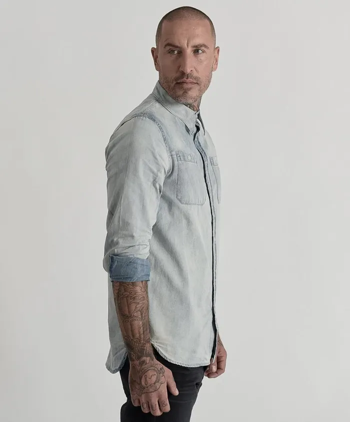 One Teaspoon Denim Shirts HOMME LIBERTY SHIRT 0 8211 Women One Teaspoon Denim Shirts HOMME LIBERTY SHIRT 0 8211 Women