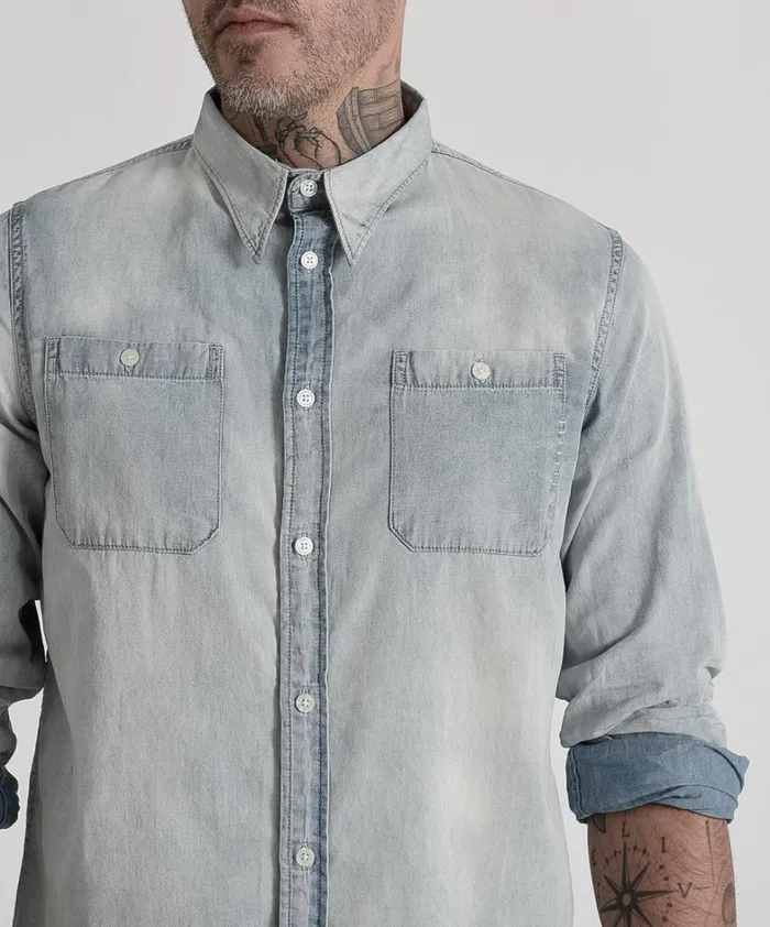 One Teaspoon Denim Shirts HOMME LIBERTY SHIRT 0 8211 Women One Teaspoon Denim Shirts HOMME LIBERTY SHIRT 0 8211 Women