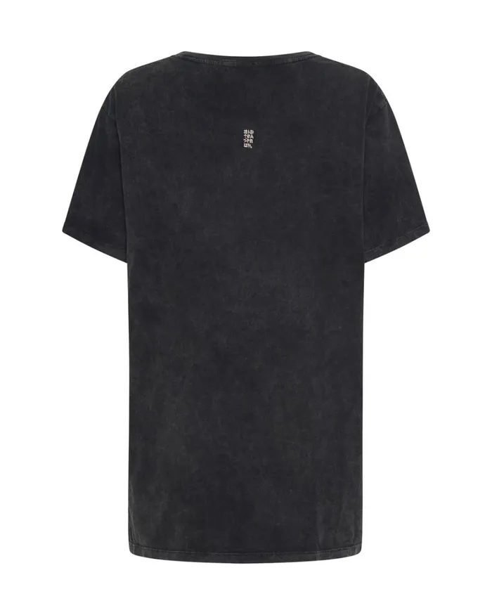 One Teaspoon Graphic Tees ONE TEASPOON EMBROIDERED UNISEX LOGO TEE 8211 Women