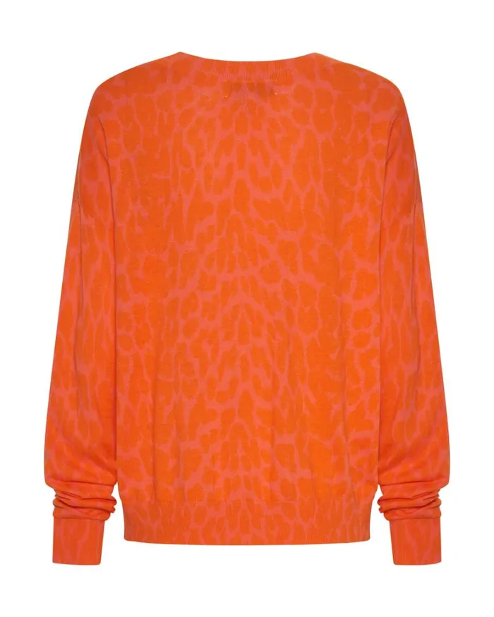 One Teaspoon Knitwear NEON LEOPARD KNIT SWEATER 8211 Women