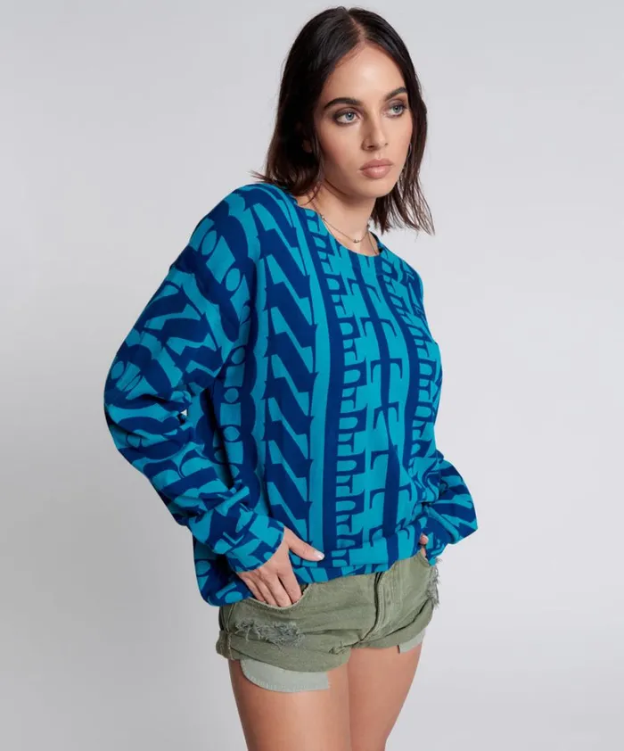 One Teaspoon Knitwear ON REPEAT OVERSIZED SWEATER 8211 Women One Teaspoon Knitwear ON REPEAT OVERSIZED SWEATER 8211 Women