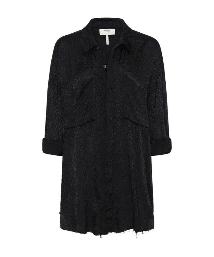 One Teaspoon Mini Dresses DIRTY ANGEL LONGLINE SHIRT 8211 Women One Teaspoon Mini Dresses DIRTY ANGEL LONGLINE SHIRT 8211 Women