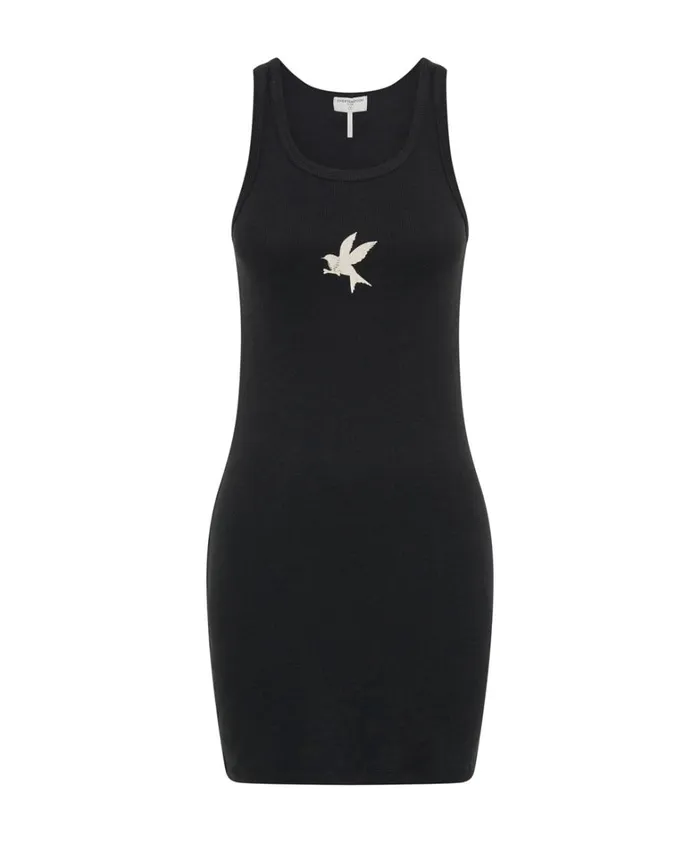 One Teaspoon Mini Dresses ONE TEASPOON RIB SINGLET MINI DRESS 8211 Women One Teaspoon Mini Dresses ONE TEASPOON RIB SINGLET MINI DRESS 8211 Women