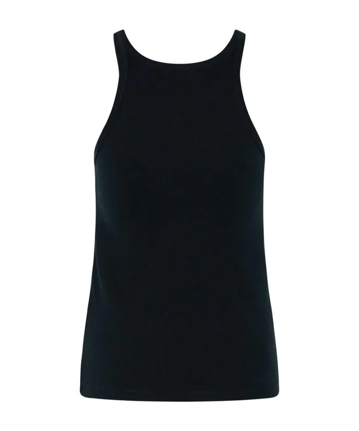 One Teaspoon Tees and Tanks BLACK ONE TEASPOON BASIC SINGLET 8211 Women