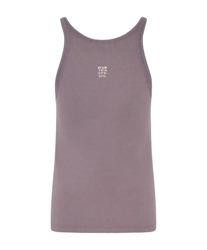 One Teaspoon Tees and Tanks DUSKY ONE TEASPOON LOGO SINGLET 8211 Women