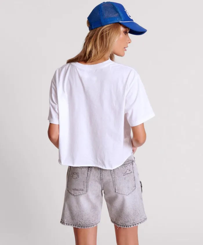 One Teaspoon Tees and Tanks HOWDY BOXY CROP TEE 8211 Women One Teaspoon Tees and Tanks HOWDY BOXY CROP TEE 8211 Women
