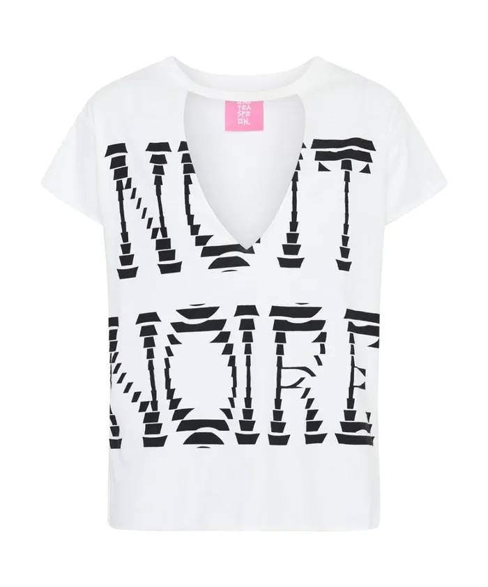 One Teaspoon Tees and Tanks NUIT NOIRE ORGANIC DEEP V CUT OUT TEE 8211 Women One Teaspoon Tees and Tanks NUIT NOIRE ORGANIC DEEP V CUT OUT TEE 8211 Women
