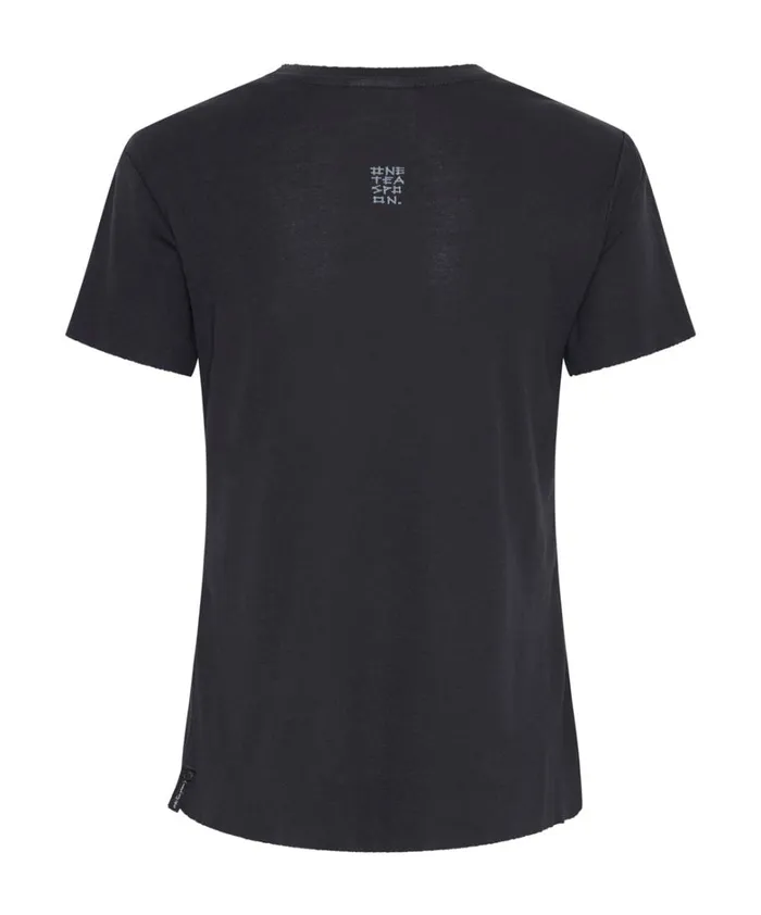 One Teaspoon Tees and Tanks ONE TEASPOON CLASSIC CREW NECK TEE 8211 Women