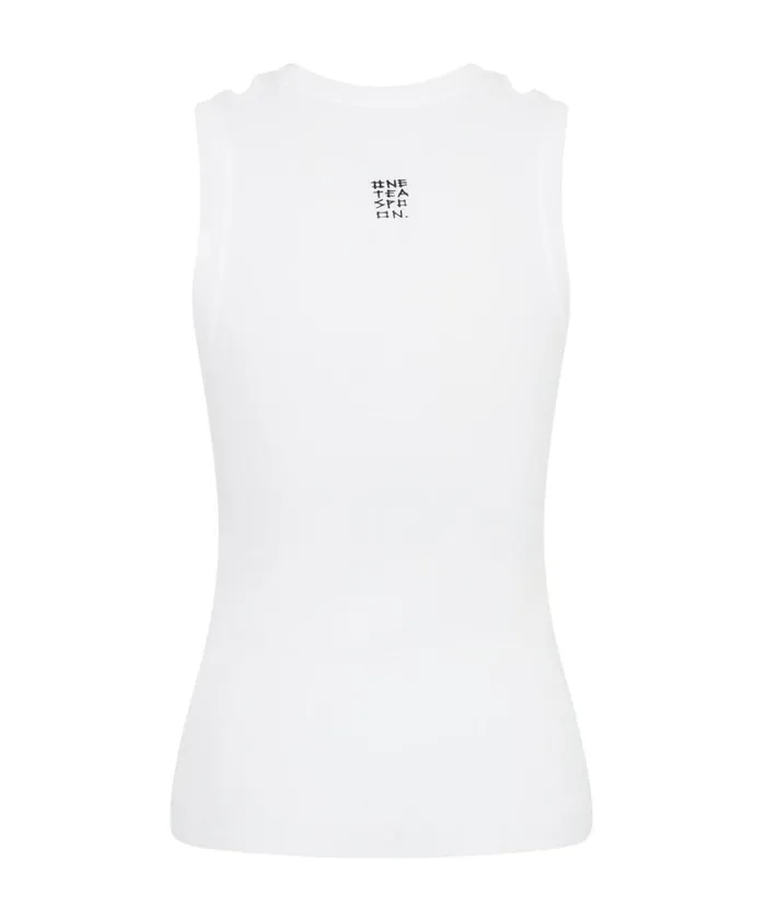 One Teaspoon Tees and Tanks OTS CUT THROUGH FINE RIBBED TANK TOP 8211 Women