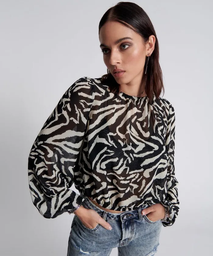 One Teaspoon Tops DIFFERENT DIMENSION BUBBLE TOP 8211 Women