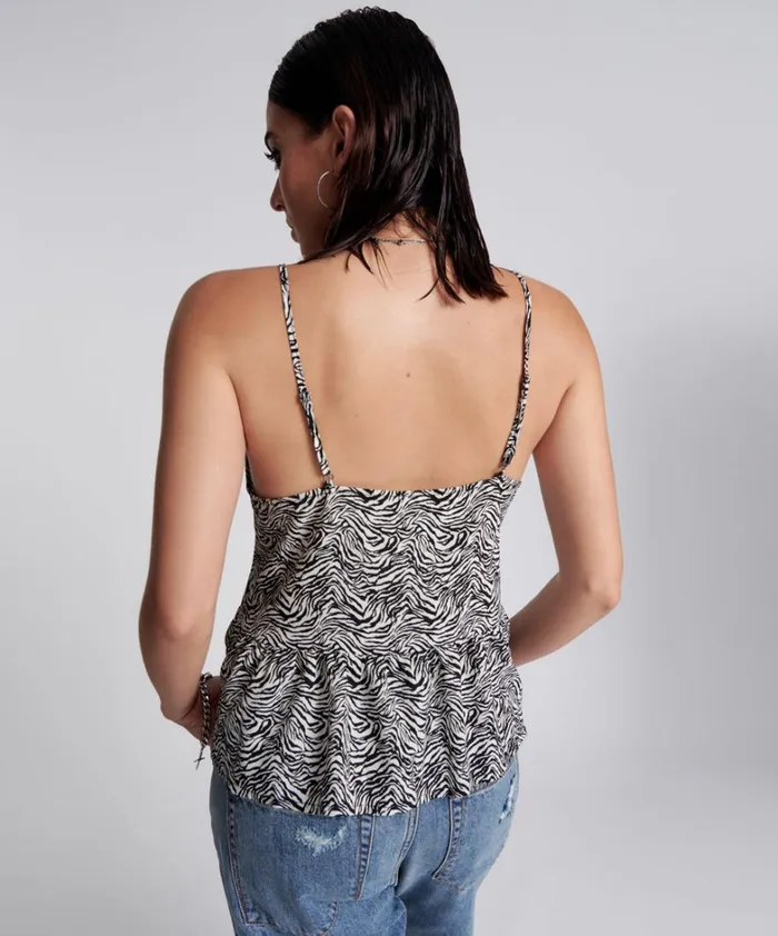 One Teaspoon Tops INTERFERENCE RUNAWAY CAMI 8211 Women