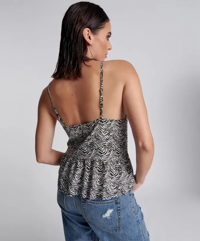 One Teaspoon Tops INTERFERENCE RUNAWAY CAMI 8211 Women