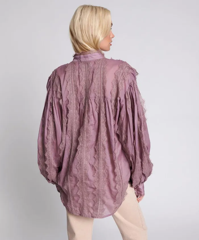 One Teaspoon Tops PURPLE SMOKE ETERNAL SPIRIT TOP 8211 Women