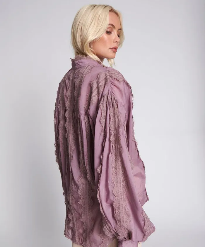 One Teaspoon Tops PURPLE SMOKE ETERNAL SPIRIT TOP 8211 Women