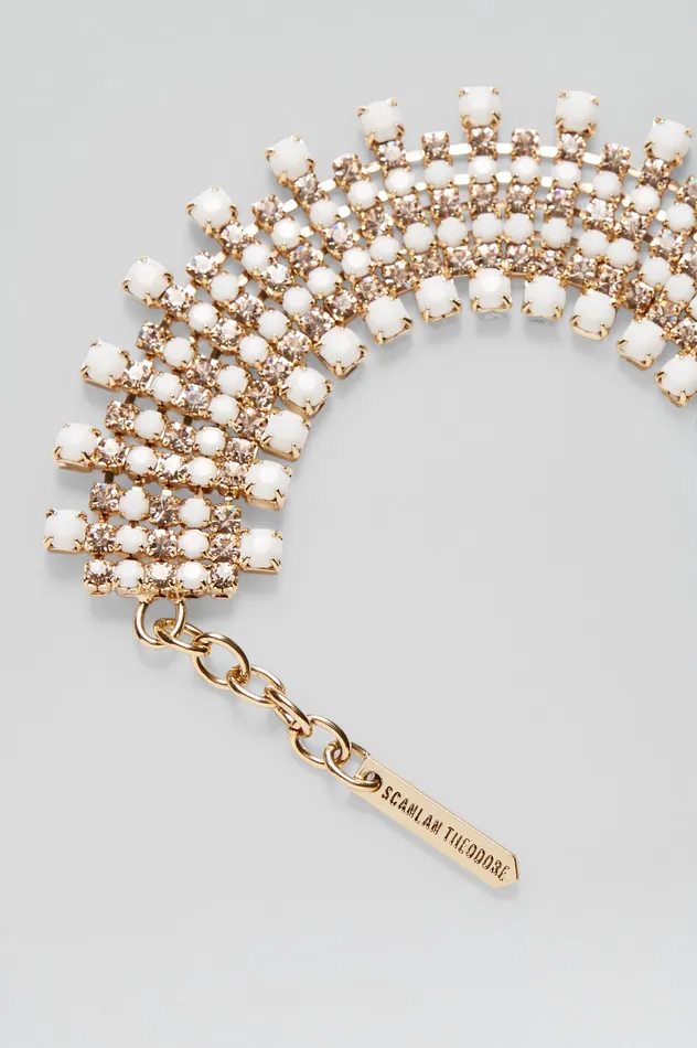 OPAL STRASS BRACELET CHALK Women Jewelry Scanlan Theodore