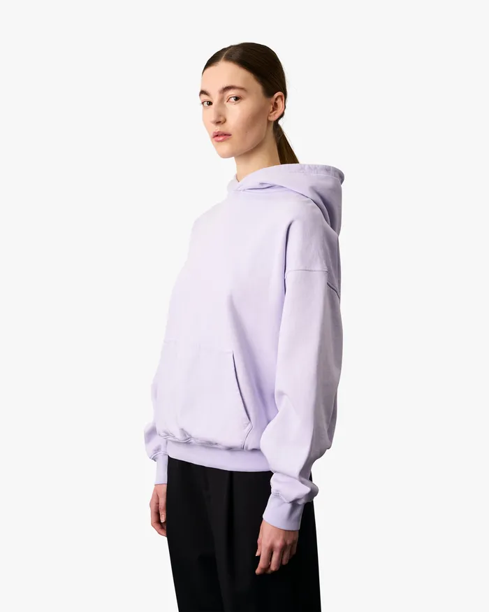 Organic Oversized Hood 8211 Petrol Blue Hoodies Colorfulstandard Women