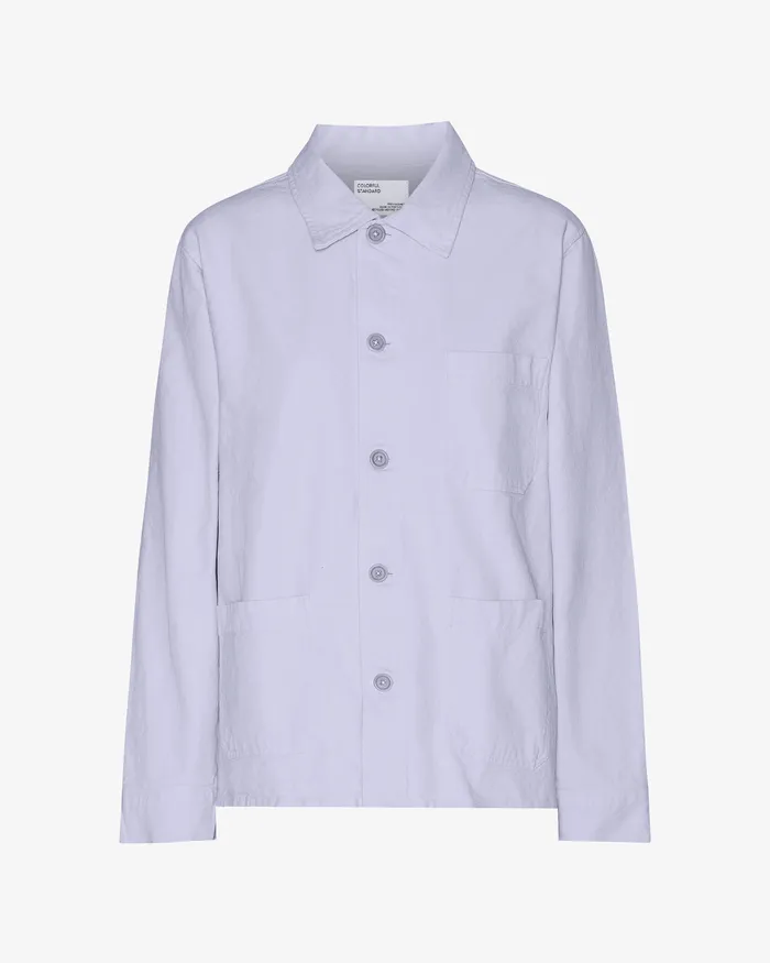 Organic Workwear Jacket 8211 Soft Lavender Workwear Jackets Colorfulstandard Women