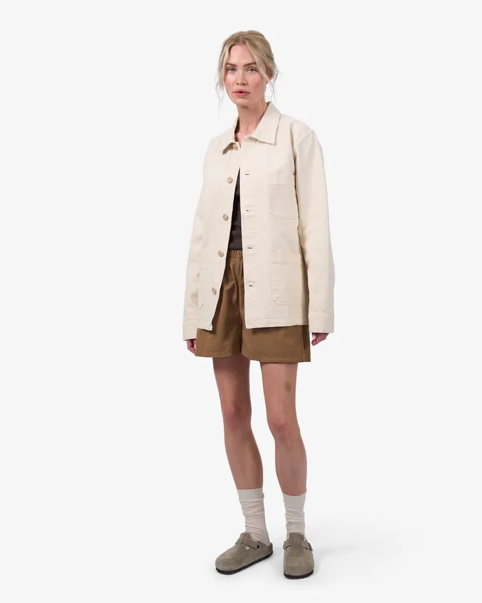 Organic Workwear Jacket 8211 Soft Lavender Workwear Jackets Colorfulstandard Women