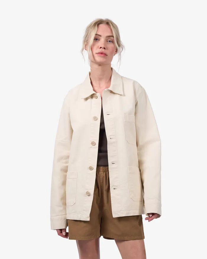 Organic Workwear Jacket 8211 Soft Lavender Workwear Jackets Colorfulstandard Women