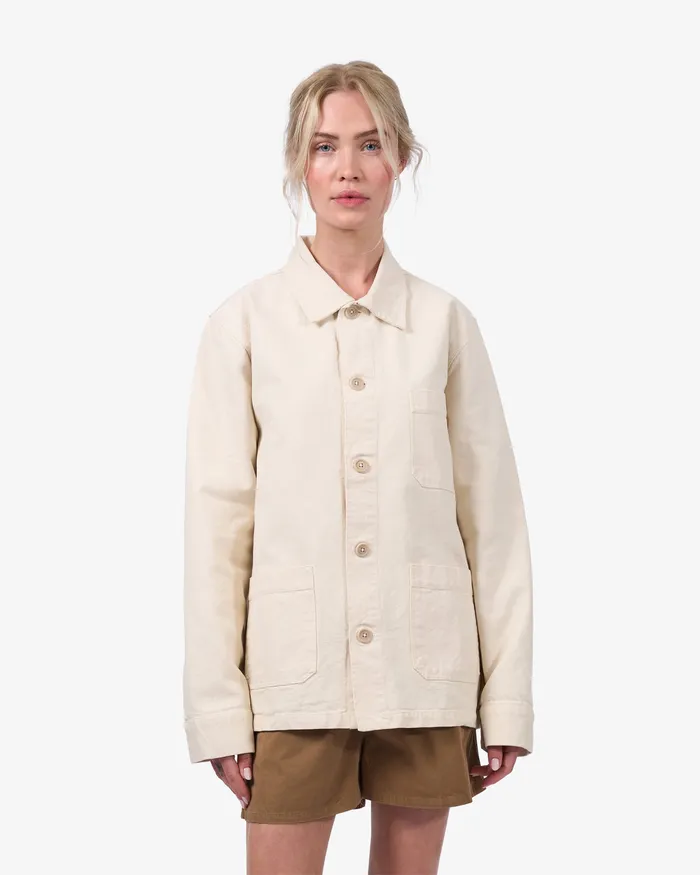 Organic Workwear Jacket 8211 Soft Lavender Workwear Jackets Colorfulstandard Women