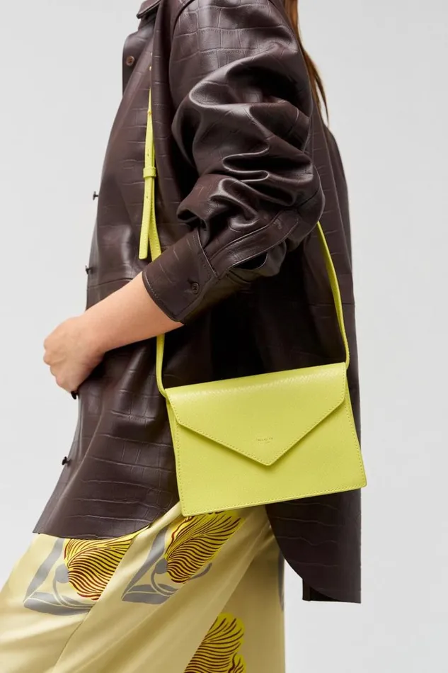 Oroton Clutches Women Mia Texture Clutch Sicily Yellow