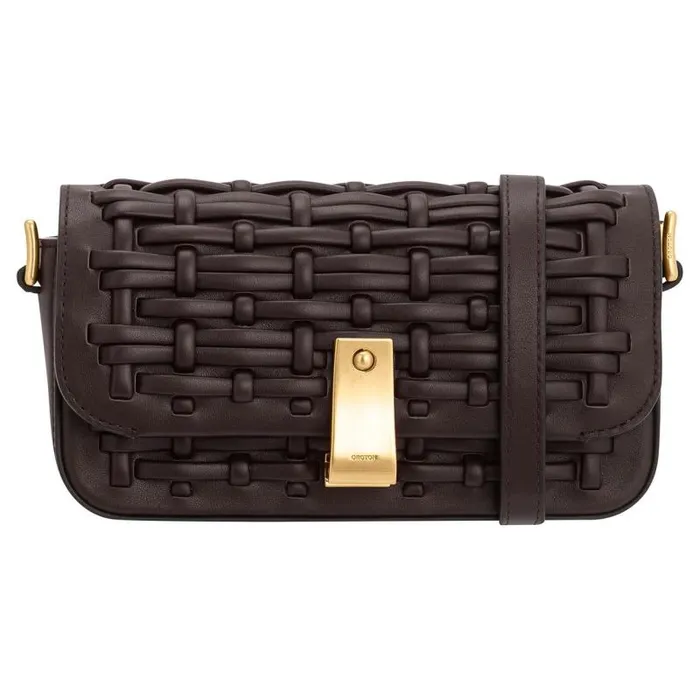 Oroton Crossbody Women Etta Collectable Crossbody Mahogany