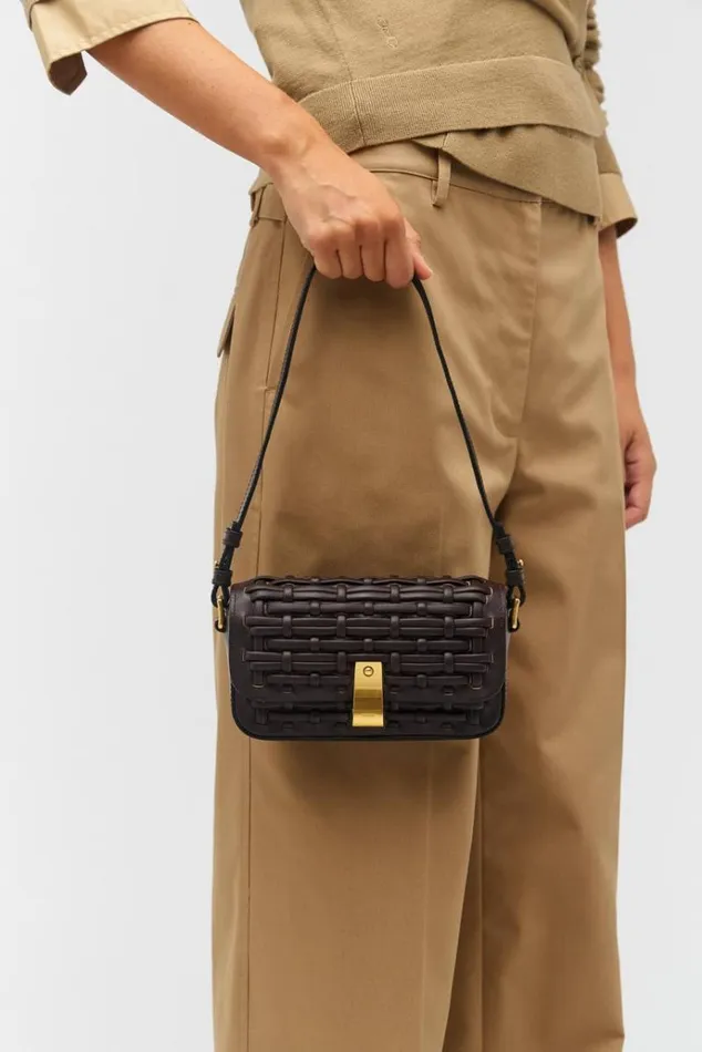 Oroton Crossbody Women Etta Collectable Crossbody Mahogany