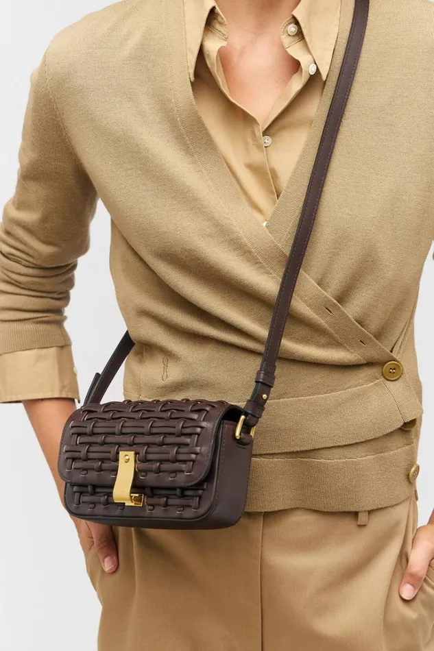 Oroton Crossbody Women Etta Collectable Crossbody Mahogany