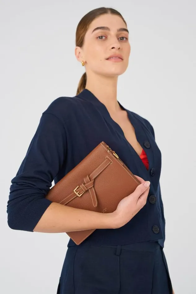 Oroton Crossbody Women Margot Crossbody Whiskey