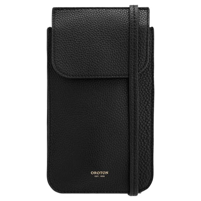 Oroton Crossbody Women Margot Phone Crossbody Black