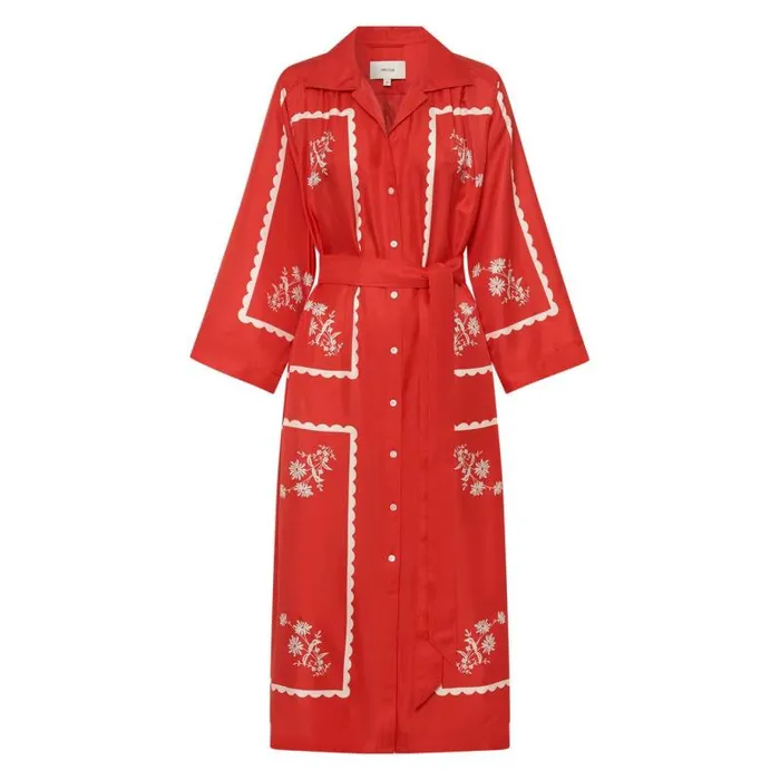 Oroton Dresses Women Daisy Print Dress Poppy
