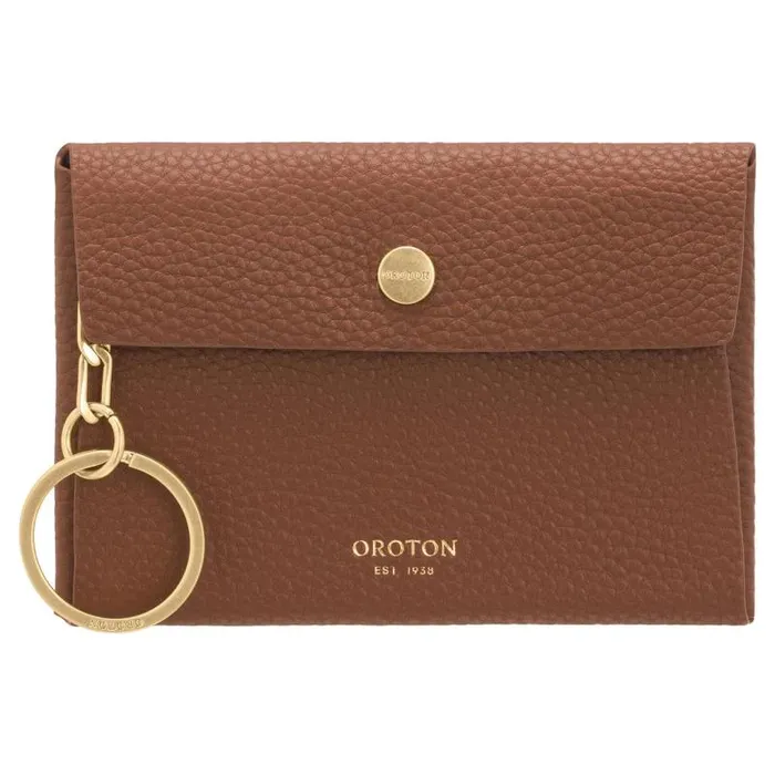 Oroton Keyrings Accessories Margot Keyring Pouch Whiskey
