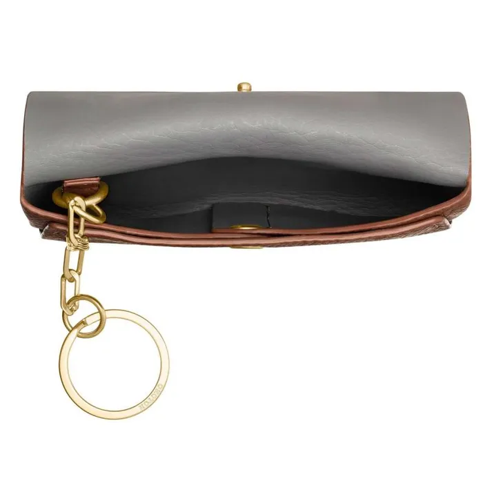 Oroton Keyrings Accessories Margot Keyring Pouch Whiskey